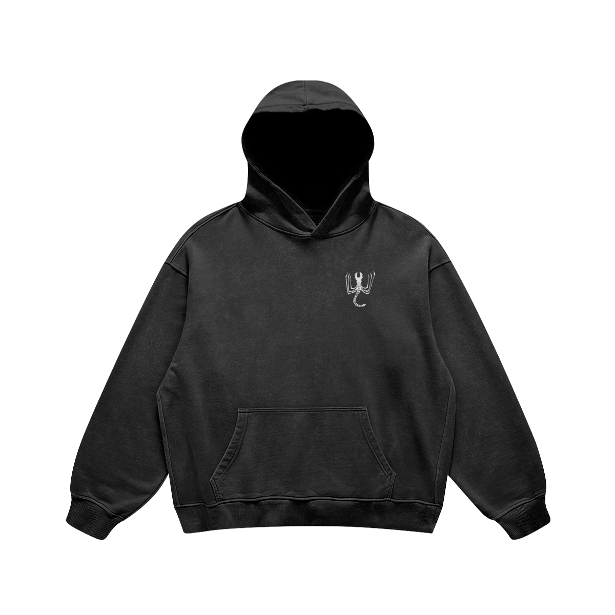 SCORPION HOODIE CARBON GRAY