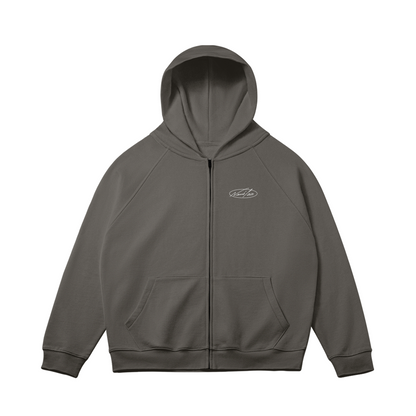 NENO 2020 ZIP HOODIE CHARCOAL GRAY