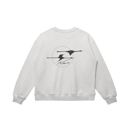 SWAN CREW HEATHER GRAY