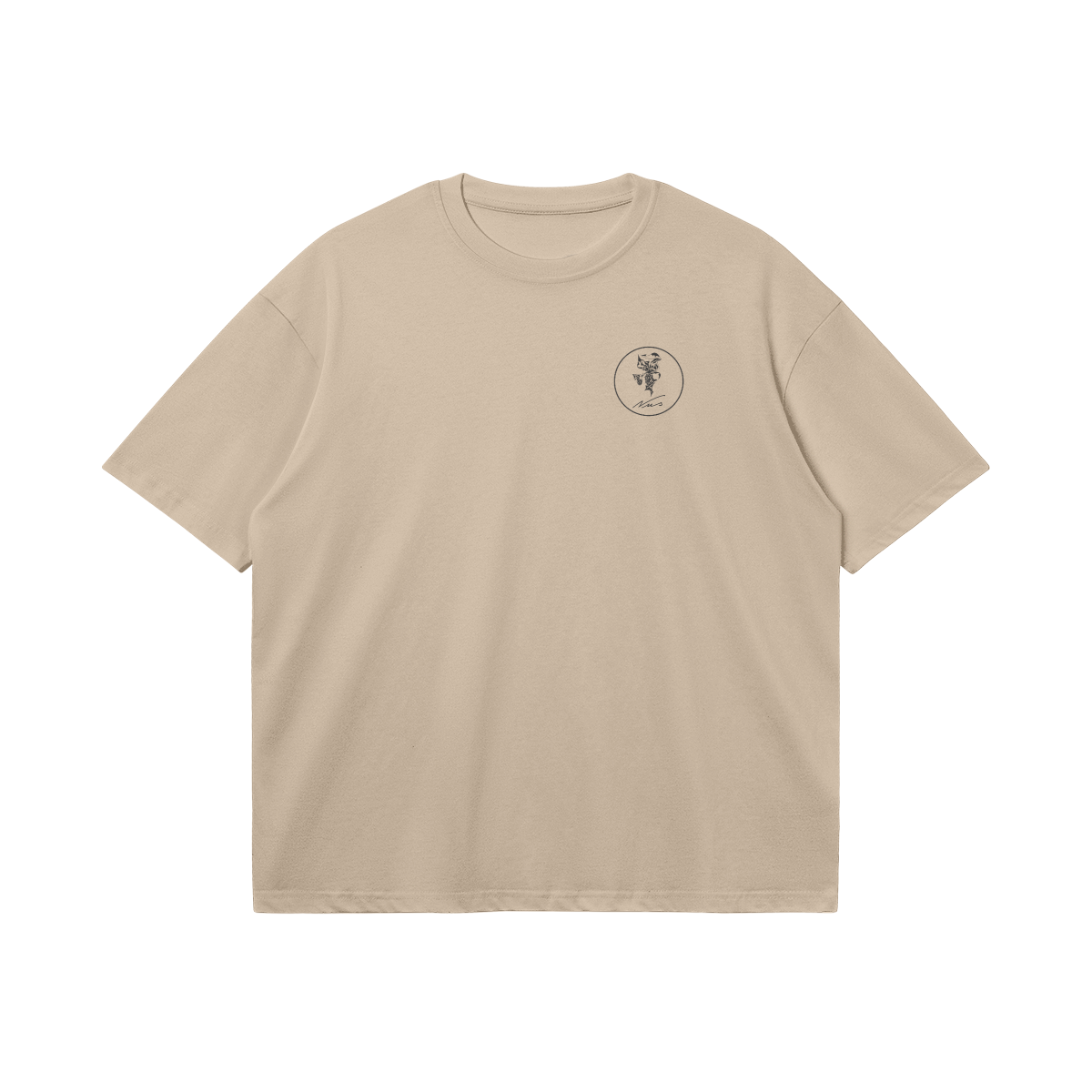 YUKI TEE LIGHT KHAKI