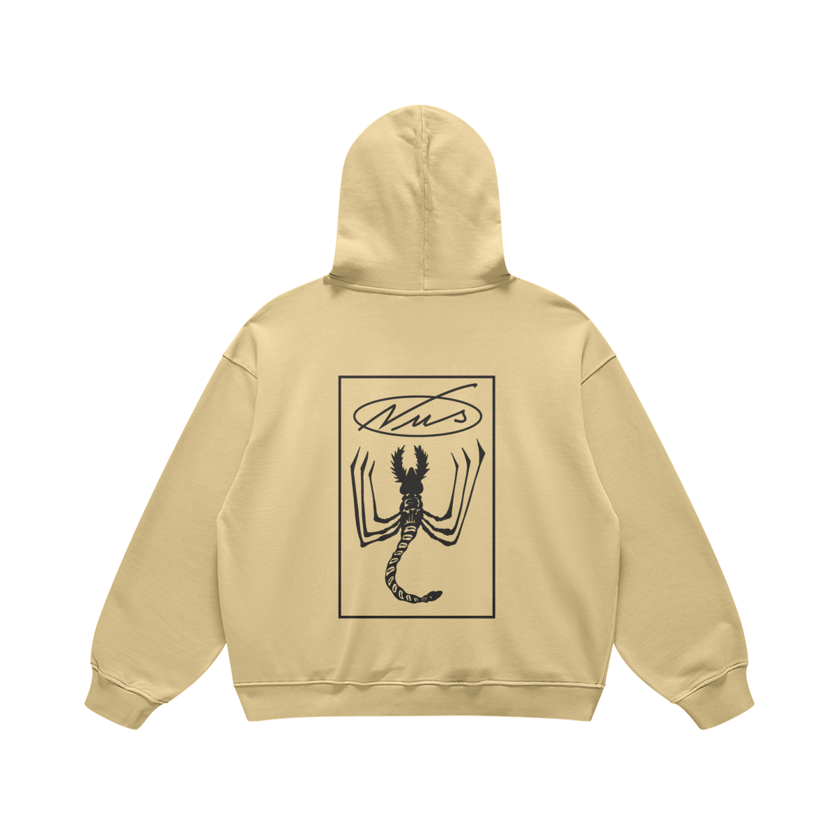 SCORPION HOODIE BLUEISH GREEN