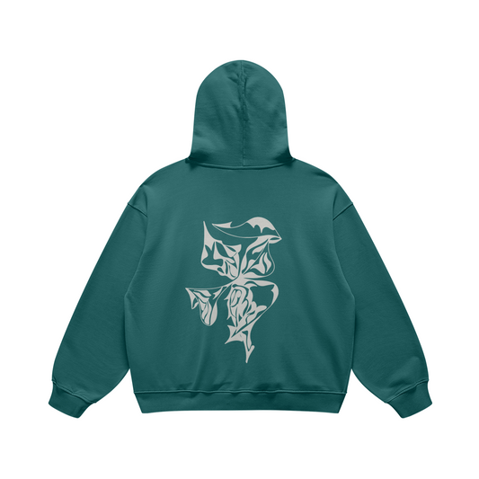 MEDUSIS HOODIE BLUEISH GREEN