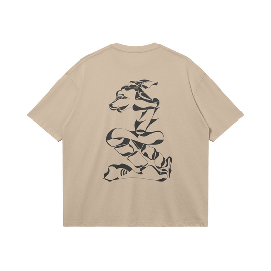 DRAGON TEE LIGHT KHAKI