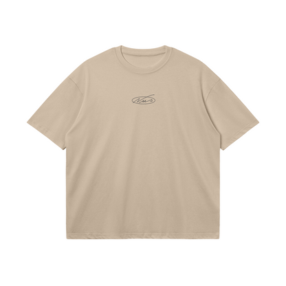 NATURE TEE HEATHER GRAY