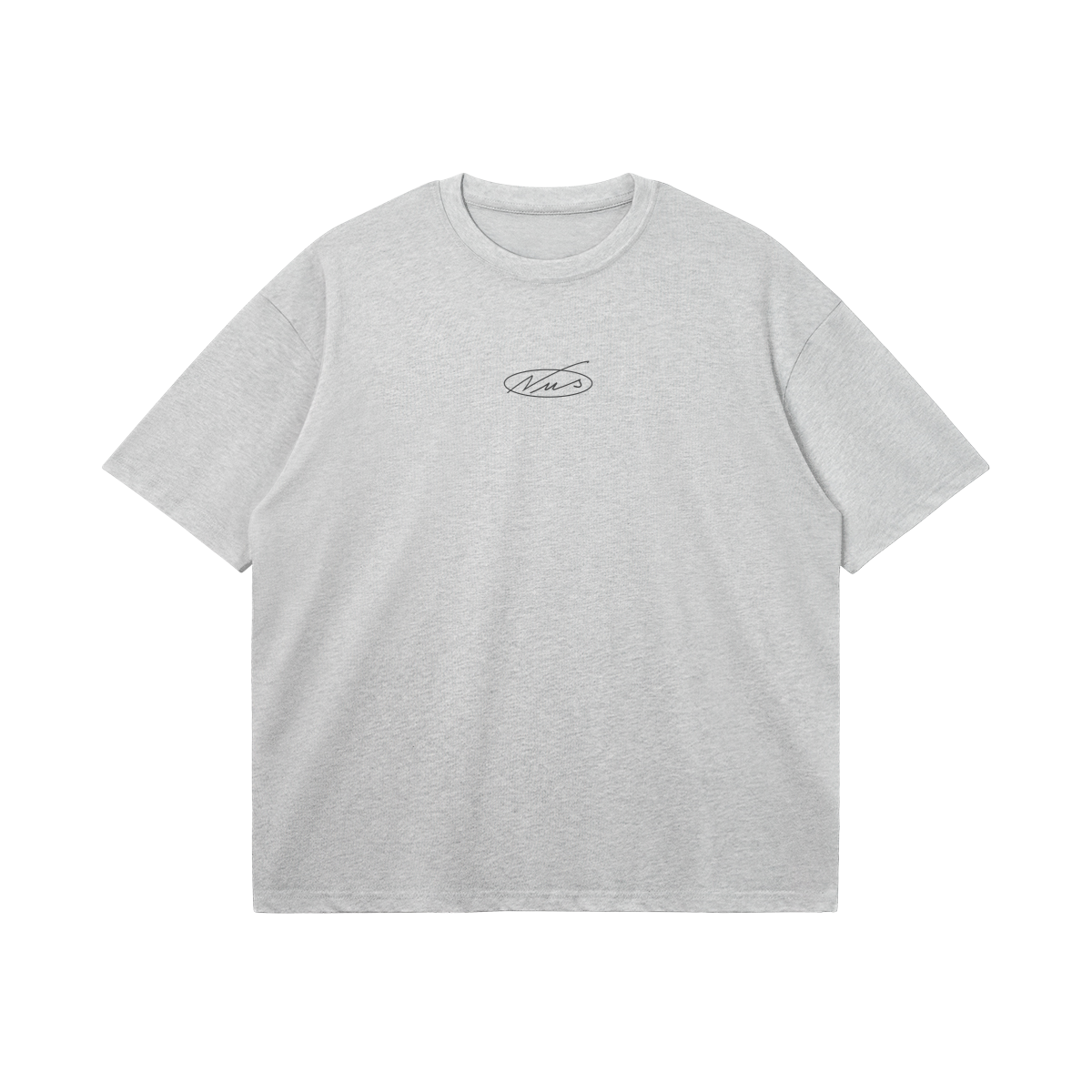 NATURE TEE HEATHER GRAY